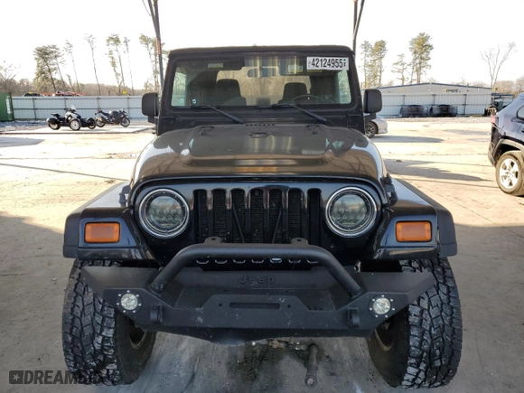 2006 Jeep Wrangler X with VIN 1J4FA39S36P728726, listed as a Copart auction lot 42124955 with 204,583 mi miles and Salvage Title. Bid and sale history available at carsss.com. Image 5.