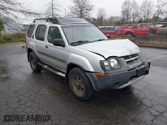 2004 Nissan Xterra XE with VIN 5N1ED28Y94C684837, listed as a IAAI auction lot 41480582 with 154,179 mi miles and . Bid and sale history available at DreamBid. Image 1.