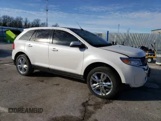 2013 Ford Edge Limited with VIN 2FMDK3KC5DBA31832, listed as a Copart auction lot 47881495 with 214,944 mi miles and Salvage Title. Bid and sale history available at carsss.com. Image 4.