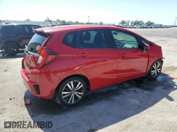 2015 Honda Fit EX-L with VIN 3HGGK5H86FM776253, listed as a Copart auction lot 51589745 with 121,977 mi miles and Salvage Title. Bid and sale history available at carsss.com. Image 3.