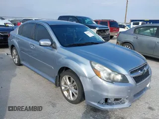 2013 Subaru Legacy Premium with VIN 4S3BMCB66D3016546, listed as a IAAI auction lot 41583007 with 161,853 mi miles and . Bid and sale history available at carsss.com. Image 1.