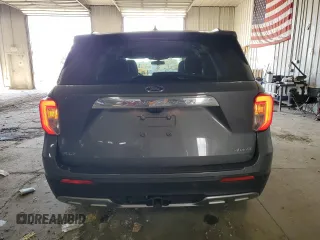 2022 Ford Explorer XLT with VIN 1FMSK8DH6NGC05835, listed as a Copart auction lot 56245535 with 54,839 mi miles and Salvage title. Bid and sale history available at DreamBid. Image 6.