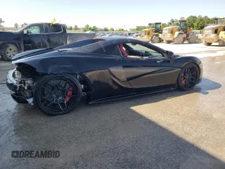 2019 McLaren 570S z VIN SBM13FAA1KW006404, wystawiony jako Copart lot #78088414 z przebiegiem 17 852 mil mil oraz Szkody całkowita. Historia ofert i sprzedaży dostępna na DreamBid. Obrazek 3.