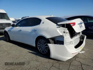 2018 Maserati Ghibli with VIN ZAM57XSA2J1304907, listed as a Copart auction lot 62223863 with 55,290 mi miles. Bid and sale history available at carsss.com. Image 2.