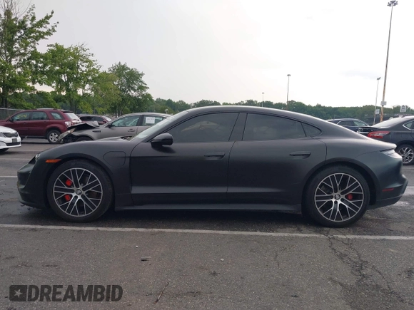 2021 Porsche Taycan 4S z VIN WP0AB2Y13MSA43638, wystawiony jako IAAI lot #42638298 z przebiegiem 27 634 mil mil oraz . Historia ofert i sprzedaży dostępna na DreamBid. Obrazek 14.