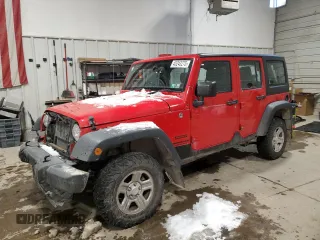 2015 Jeep Wrangler Unlimited Sport RHD with VIN 1C4BJWKG6FL773999, listed as a Copart auction lot 45243275 with 156,694 mi miles and Salvage title. Bid and sale history available at DreamBid. Image 1.
