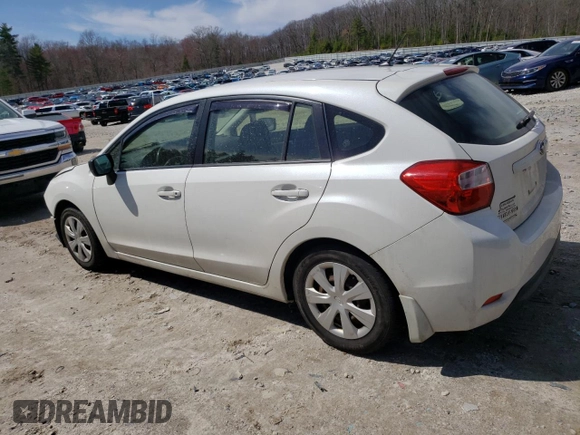 2016 Subaru Impreza 2.0i with VIN JF1GPAA65G8343889, listed as a Copart auction lot 52762645 with 100,596 mi miles and Salvage title. Bid and sale history available at DreamBid. Image 2.