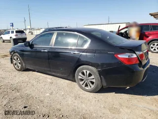 2015 Honda Accord Sedan LX with VIN 1HGCR2F39FA257758, listed as a Copart auction lot 46168645 with 118,130 mi miles and Salvage Title. Bid and sale history available at carsss.com. Image 2.