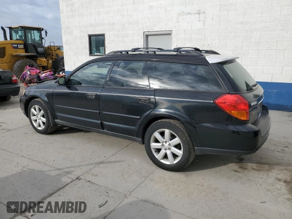 2006 Subaru Legacy Outback z VIN 4S4BP61C767331038, wystawiony jako Copart lot #52376355 z przebiegiem 90 492 mil mil oraz Szkoda całkowita • Salvage title. Historia ofert i sprzedaży dostępna na DreamBid. Obrazek 2.