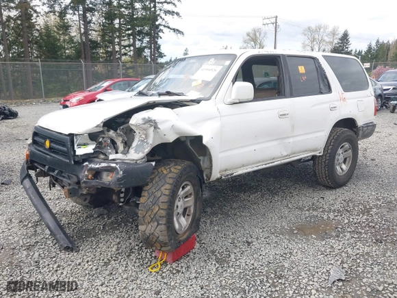 1998 Toyota 4Runner Limited with VIN JT3HN87R4W0167059, listed as a IAAI auction lot 41954926 with 304,536 mi miles. Bid and sale history available at carsss.com. Image 2.
