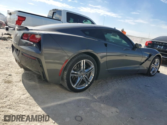 2016 Chevrolet Corvette 1LT with VIN 1G1YB2D76G5114817, listed as a Copart auction lot 87674135 with 93,371 mi miles and Salvage Title. Bid and sale history available at carsss.com. Image 3.