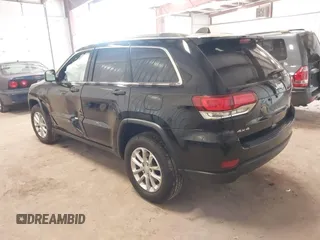 2021 Jeep Grand Cherokee Laredo X with VIN 1C4RJFAG0MC655489, listed as a IAAI auction lot 41886475 with 39,147 mi miles and . Bid and sale history available at DreamBid. Image 3.