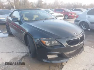 2006 BMW 6 Series 650Ci with VIN WBAEK13486CN78632, listed as a IAAI auction lot 41474221 with 126,378 mi miles. Bid and sale history available at carsss.com. Image 6.