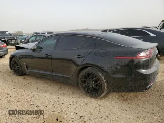 2020 Kia Stinger GT-Line with VIN KNAE15LA6L6086949, listed as a Copart auction lot 47809245 with 69,586 mi miles and Salvage Title. Bid and sale history available at DreamBid. Image 2.