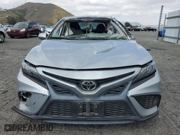 2021 Toyota Camry SE Nightshade with VIN 4T1G11AK2MU406034, listed as a Copart auction lot 54873475 with 64,354 mi miles and Clean Title. Bid and sale history available at carsss.com. Image 5.