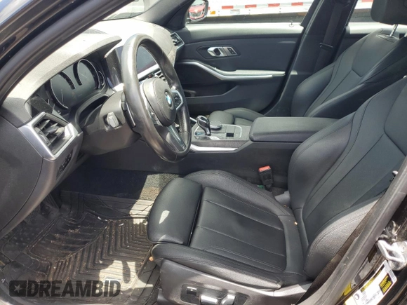 2020 BMW 3 Series 330i with VIN 3MW5R1J01L8B06254, listed as a Copart auction lot 57527685 with 83,650 mi miles and Clean title. Bid and sale history available at DreamBid. Image 7.