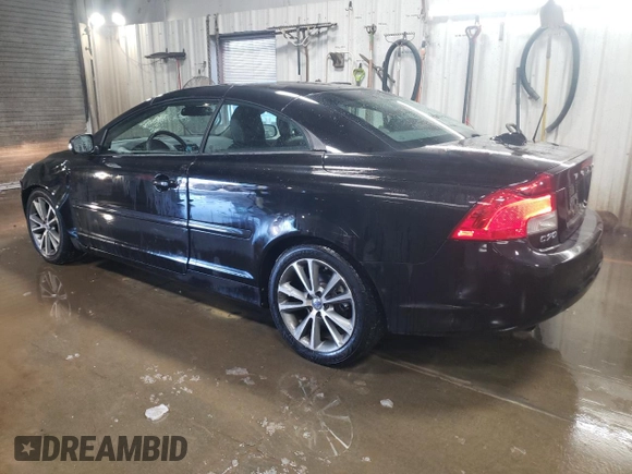2013 Volvo C70 T5 with VIN YV1672MC6DJ138187, listed as a Copart auction lot 45564525 with 168,861 mi miles and Salvage Title. Bid and sale history available at carsss.com. Image 2.