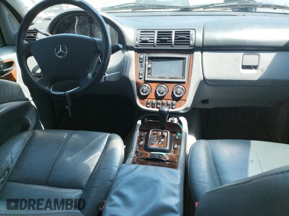 2004 Mercedes-Benz M-Class 3.5L with VIN 4JGAB57E24A463931, listed as a Copart auction lot 66799564 with 196,731 mi miles and Salvage Title. Bid and sale history available at carsss.com. Image 8.