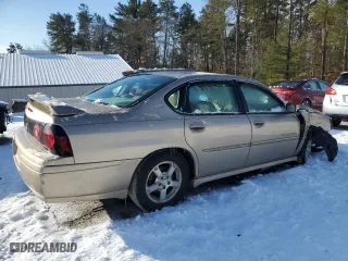 2004 Chevrolet Impala LS with VIN 2G1WH52K949406541, listed as a Copart auction lot 43159855 with 123,892 mi miles and Clean Title. Bid and sale history available at carsss.com. Image 3.