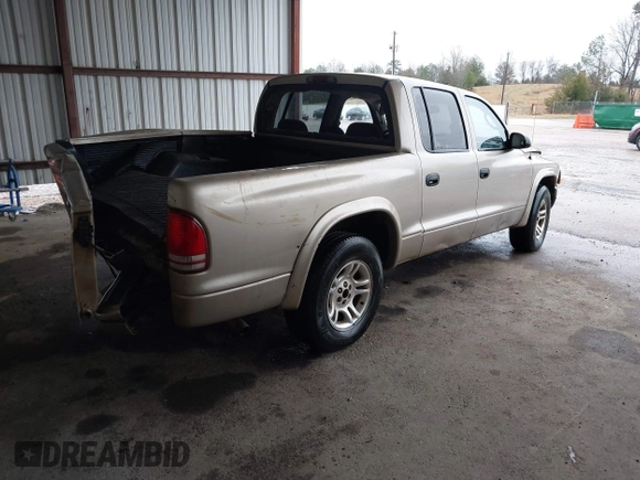 2003 Dodge Dakota SLT with VIN 1D7HL48N93S303911, listed as a IAAI auction lot 41536555 with 383,306 mi miles. Bid and sale history available at carsss.com. Image 4.