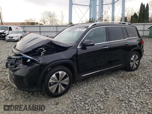 2024 Mercedes-Benz EQB 300 z VIN W1N9M0KB6RN078656, wystawiony jako Copart lot #79579554 z przebiegiem 1 170 mil mil oraz Szkoda całkowita • Salvage title. Historia ofert i sprzedaży dostępna na DreamBid. Obrazek 1.
