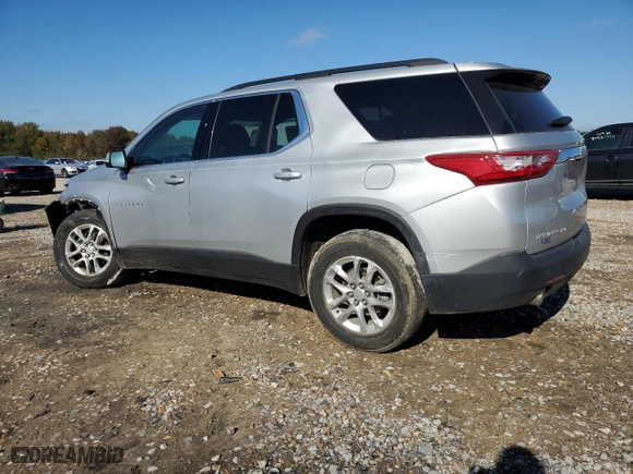 2021 Chevrolet Traverse LT Cloth with VIN 1GNEVGKW7MJ235021, listed as a Copart auction lot 79947374 with 42,186 mi miles and Salvage Title. Bid and sale history available at carsss.com. Image 2.