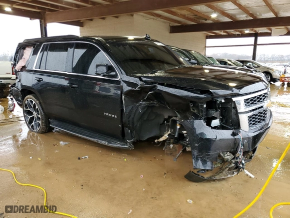 2015 Chevrolet Tahoe LT with VIN 1GNSCBKC1FR743412, listed as a Copart auction lot 45120905 with 146,348 mi miles and Salvage Title. Bid and sale history available at carsss.com. Image 4.