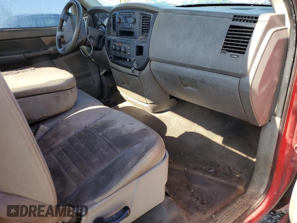2008 Dodge 1500 ST with VIN 1D7HA16K48J207727, listed as a Copart auction lot 52341615 with 251,256 mi miles and Clean Title. Bid and sale history available at DreamBid. Image 8.