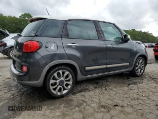 2014 FIAT 500L Trekking with VIN ZFBCFADH1EZ026288, listed as a Copart auction lot 71416144 with 97,674 mi miles and Salvage Title. Bid and sale history available at carsss.com. Image 3.