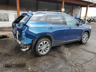 2020 GMC Terrain SLT with VIN 3GKALVEX0LL281386, listed as a Copart auction lot 56046165 with 53,294 mi miles and Salvage title. Bid and sale history available at DreamBid. Image 3.