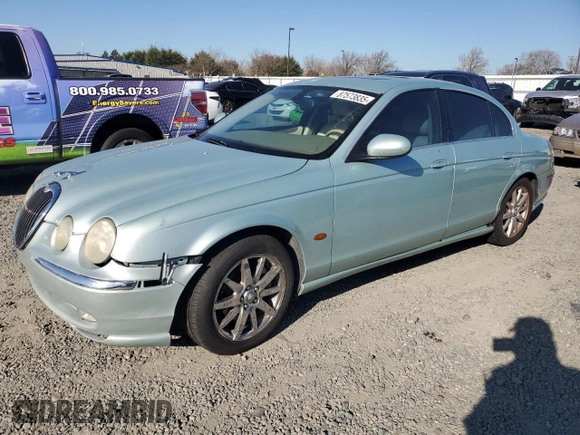 2003 Jaguar S-Type with VIN SAJEA01T93FM46260, listed as a Copart auction lot 87573835 with 129,563 mi miles and Clean Title. Bid and sale history available at DreamBid. Image 1.