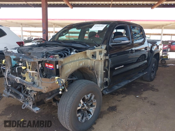 2021 Toyota Tacoma SR5 with VIN 5TFAZ5CN1MX111605, listed as a IAAI auction lot 42465381 with 67,307 mi miles and . Bid and sale history available at DreamBid. Image 18.