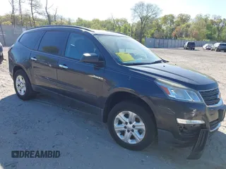 2015 Chevrolet Traverse LS with VIN 1GNKRFED6FJ306644, listed as a IAAI auction lot 42123700 with 97,222 mi miles and . Bid and sale history available at DreamBid. Image 1.