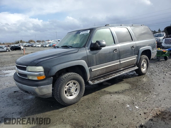 2004 Chevrolet Suburban LS with VIN 3GNGK26U54G216482, listed as a Copart auction lot 46129495 with 180,551 mi miles and Salvage Title. Bid and sale history available at carsss.com. Image 1.