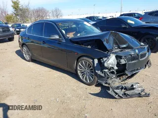 2014 BMW 3 Series 328i with VIN WBA3A5G5XENP31082, listed as a IAAI auction lot 41290680 with Not Provided miles. Bid and sale history available at carsss.com. Image 1.