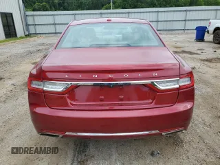 2017 Lincoln Continental Premiere with VIN 1LN6L9PK1H5627460, listed as a Copart auction lot 59365584 with 112,285 mi miles and Salvage Title. Bid and sale history available at carsss.com. Image 6.
