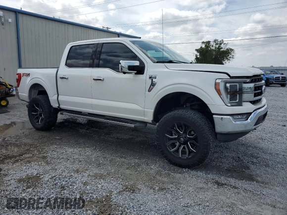 2021 Ford F-150 XL with VIN 1FTFW1E88MFA21999, listed as a Copart auction lot 53570225 with 46,282 mi miles and Non Repairable. Bid and sale history available at carsss.com. Image 4.
