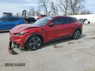 2021 Ford Mustang Mach-E Select with VIN 3FMTK1RM4MMA19233, listed as a Copart auction lot 49589655 with Not Provided miles and Salvage Title. Bid and sale history available at DreamBid. Image 1.