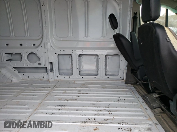 2023 Ford Transit with VIN 1FTYE2CG5PKB19301, listed as a Copart auction lot 50044225 with 38,943 mi miles and Salvage title. Bid and sale history available at DreamBid. Image 11.