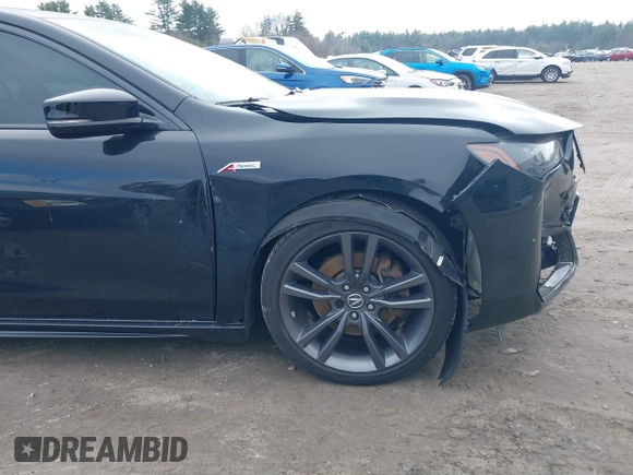 2018 Acura TLX w/A-SPEC Pkg z VIN 19UUB3F68JA004996, wystawiony jako IAAI lot #41846336 z przebiegiem 82 791 mil mil oraz . Historia ofert i sprzedaży dostępna na DreamBid. Obrazek 17.