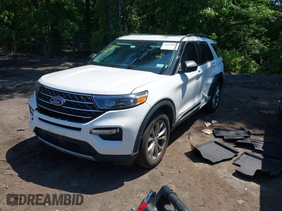 2022 Ford Explorer XLT with VIN 1FMSK8DH4NGC09379, listed as a IAAI auction lot 42412065 with 25,953 mi miles and . Bid and sale history available at DreamBid. Image 17.