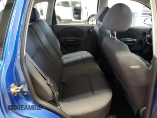 2006 Chevrolet Aveo LS z VIN KL1TD66666B555667, wystawiony jako Copart lot #56268585 z przebiegiem 42 939 mil mil oraz Tytuł czysty. Historia ofert i sprzedaży dostępna na DreamBid. Obrazek 10.
