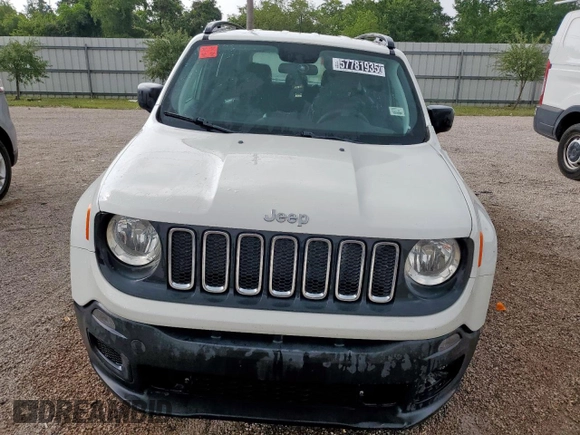 2018 Jeep Renegade Sport with VIN ZACCJAAB9JPG92979, listed as a Copart auction lot 57781935 with 117,095 mi miles and Clean title. Bid and sale history available at DreamBid. Image 5.