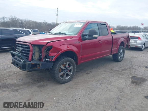 2016 Ford F-150 XLT z VIN 1FTFX1EF9GKG03794, wystawiony jako IAAI lot #41711585 z przebiegiem 143 253 mil mil oraz . Historia ofert i sprzedaży dostępna na DreamBid. Obrazek 17.
