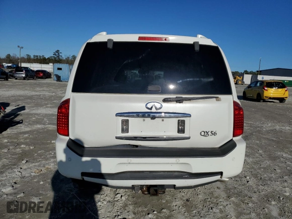 2007 Infiniti QX56 with VIN 5N3AA08CX7N800787, listed as a Copart auction lot 89390525 with 0 mi miles and Clean Title. Bid and sale history available at carsss.com. Image 6.