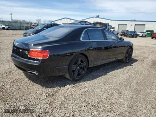 2014 Bentley Flying Spur with VIN SCBEC9ZA7EC095064, listed as a Copart auction lot 52218105 with 24,143 mi miles and Salvage Title. Bid and sale history available at carsss.com. Image 3.