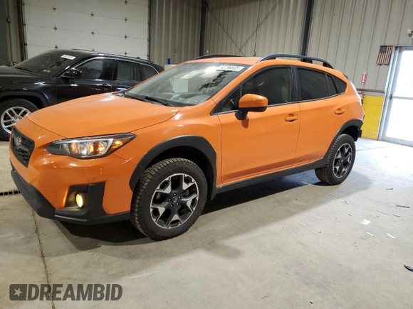 2020 Subaru Crosstrek Premium with VIN JF2GTAPC8LH214883, listed as a Copart auction lot 53796605 with 47,257 mi miles and Salvage Title. Bid and sale history available at carsss.com. Image 1.