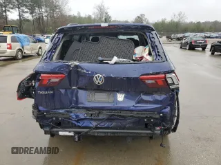 2021 Volkswagen Tiguan S with VIN 3VV1B7AX7MM065841, listed as a Copart auction lot 43815795 with 64,454 mi miles and Salvage title. Bid and sale history available at DreamBid. Image 6.