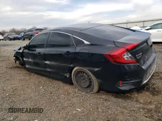 2019 Honda Civic Sedan LX with VIN 2HGFC2F63KH513428, listed as a Copart auction lot 49841885 with 115,521 mi miles and Salvage Title. Bid and sale history available at carsss.com. Image 2.