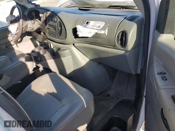 2008 Ford Econoline Cargo Commercial with VIN 1FTNS24L98DA34684, listed as a Copart auction lot 46922115 with 90,471 mi miles and Salvage Title. Bid and sale history available at DreamBid. Image 8.